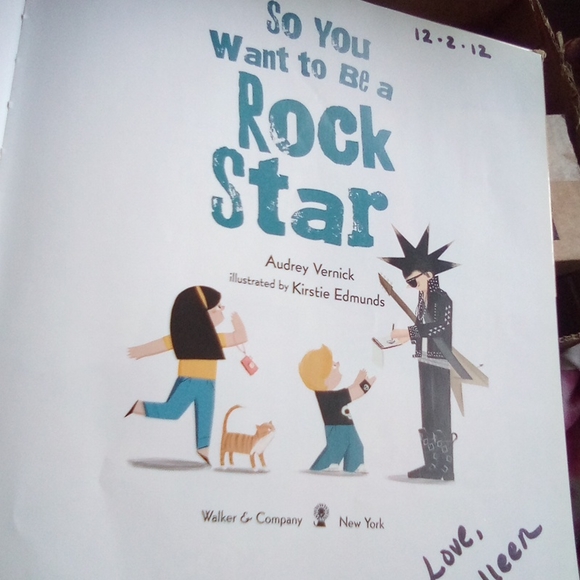 Amazing Copy "So You Want To Be A Rockstar " illustrated - Picture 10 of 10